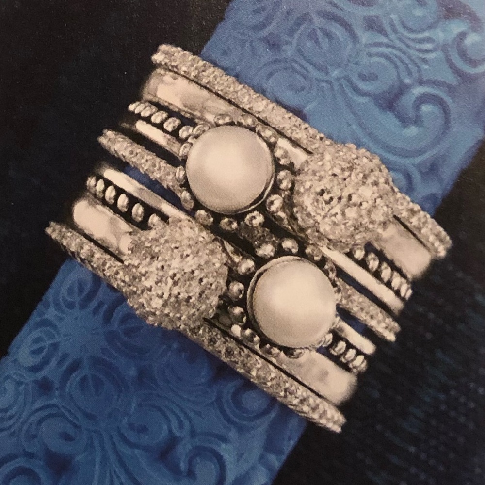 Silpada Sterling “Perfection” Stack Ring R2750. S… - image 5